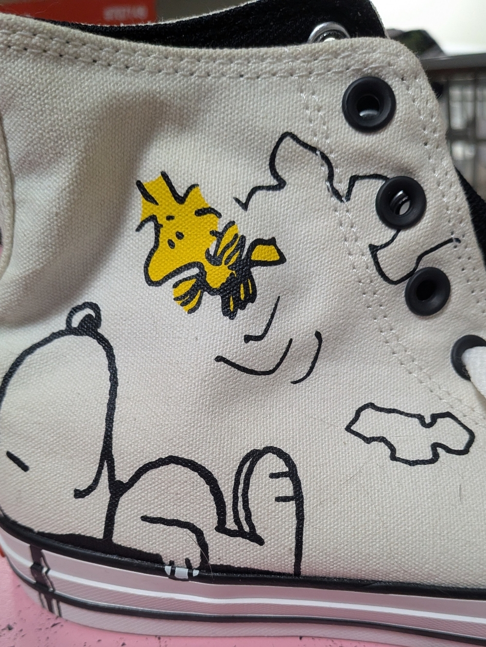 Converse x Peanuts Snoopy and Woodstock CTAS Sneakers Limited Edition - Picture 4 of 10
